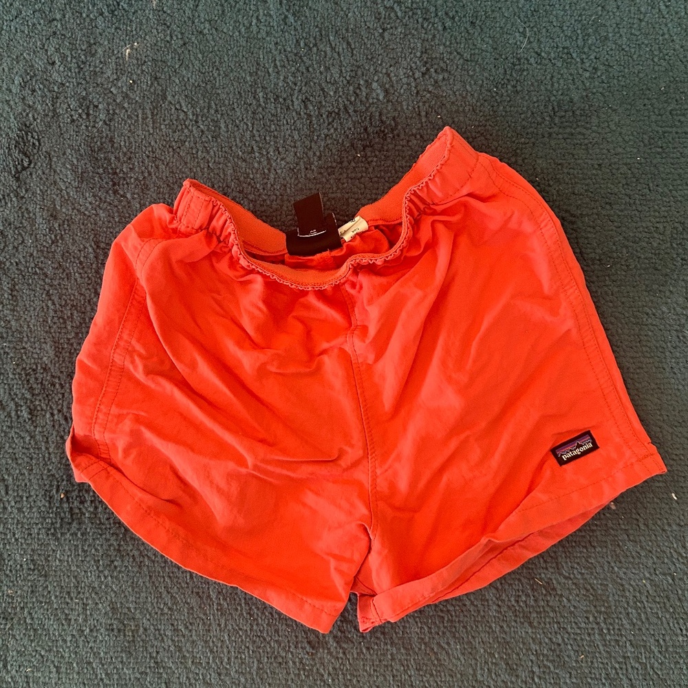 Patagonia Baby Baggies Shorts Coral 2T